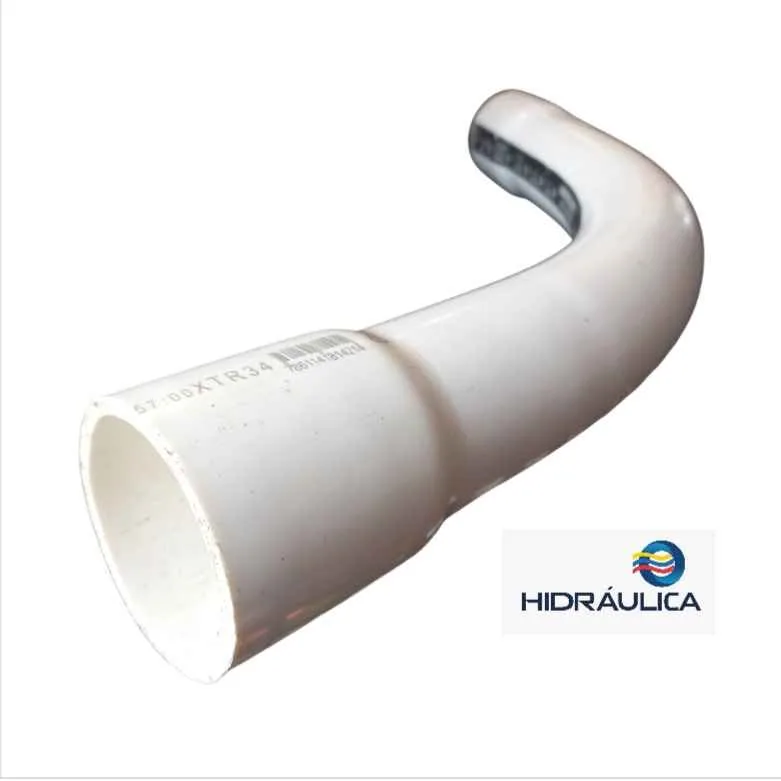 CODO DUCTO C40 LARGO RADIO TF 2"X 22.5° C/C (BLANCO)