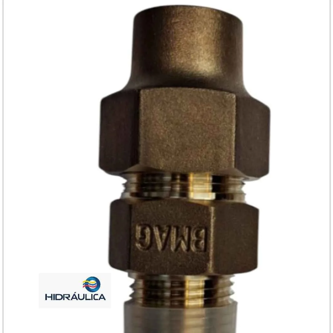 UNION MACHO 3/4"X 22mm BRONCE SIN PLOMO H