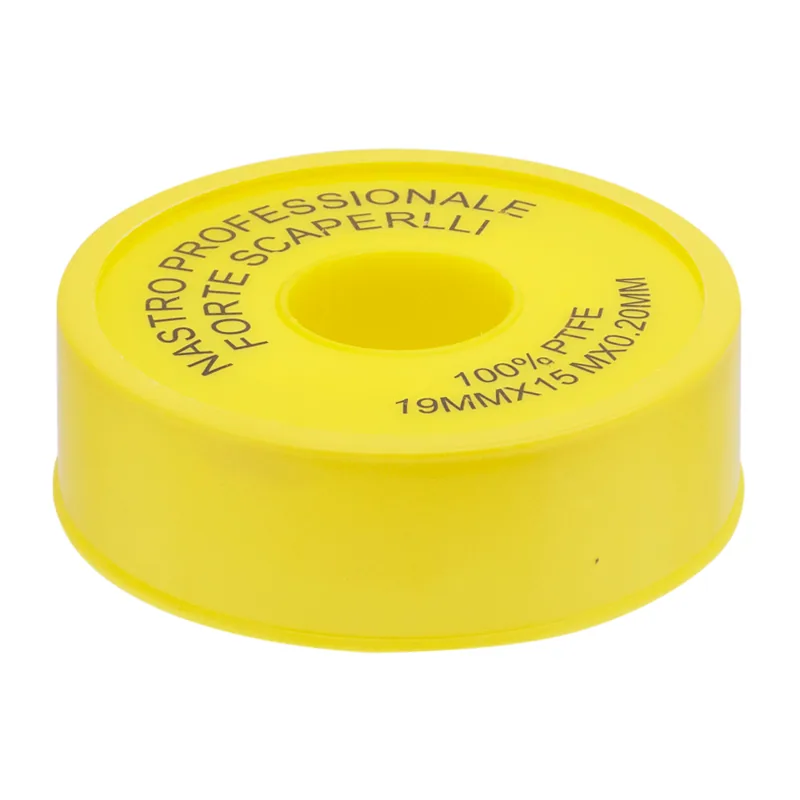 CINTA TEFLON AMARILLO 1/2"  (12mm x 0.075mm x 12m)