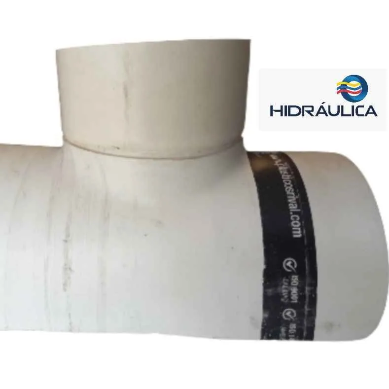 SILLA MONTURA TEE ALCANTARILLADO 650MM A 175MM
