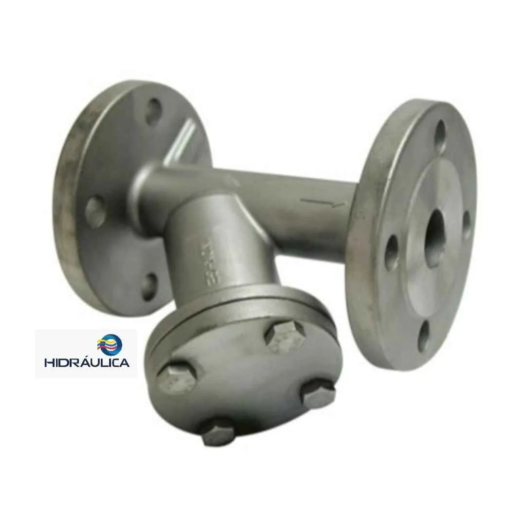 FILTRO EN YEE ACERO INOX BRIDA  3" SS T-316