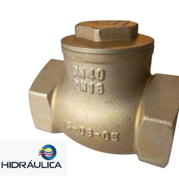 VALVULA CHECK BRONCE 1" DL