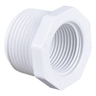 BUSHING PVC ROSCA BLANCO 1 1/4" X 3/4" *