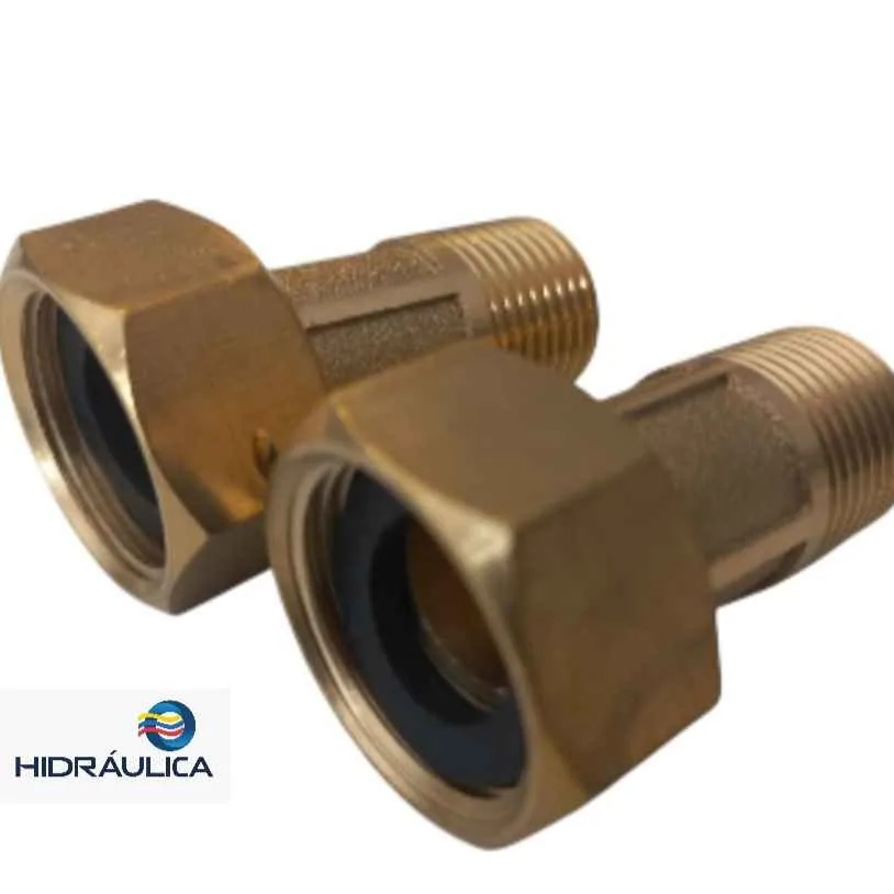 ACOPLE MEDIDOR DE AGUA BRONCE 1 1/2"