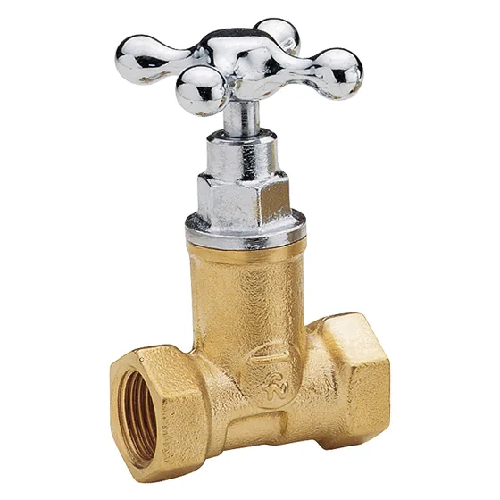 LLAVE DUCHA LIVIANA 1/2" MANIJA CRUZ CROMADA FV *