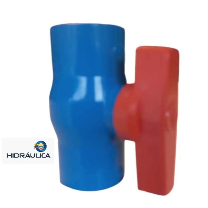 VALVUL ESFERICA COMPACTA PVC 3/4" ROSCA AZUL - DURIN