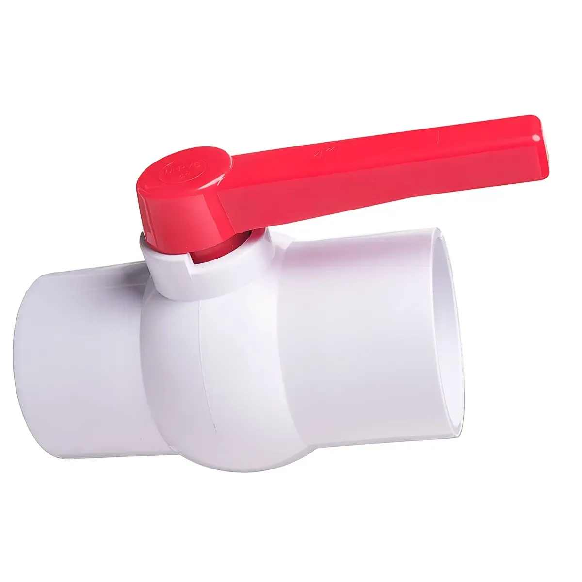 VALVULA ESFERICA PVC COMPACTA SCH40 4" PEGABLE *
