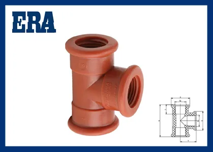 TEE POLIPROPILENO ROSCABLE 1/2"