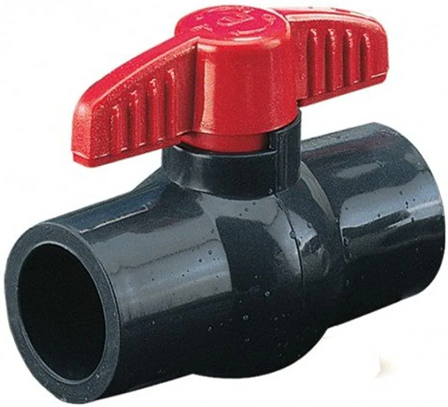 VALVULA COMPACTA ESFERICA PVC ROSCABLE 1/2"