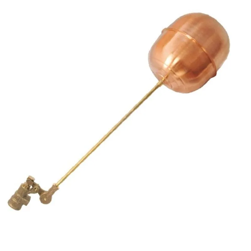 VALVULA FLOTADOR COMPLETA 3/4" 125PSI COBRE HELBERT *