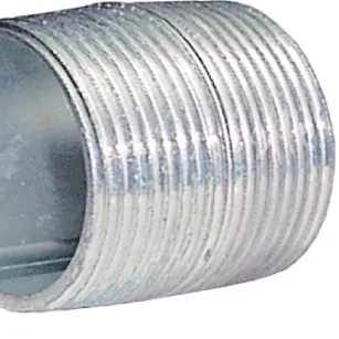 NEPLO GALVANIZADO 11/2" HG CORRIDO  ROSCA NPT