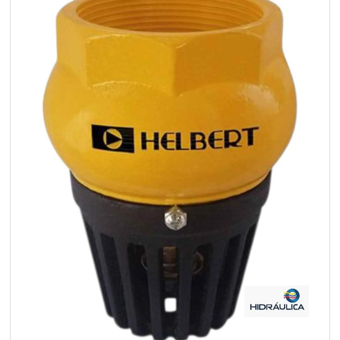VALVULA HIERRO FUNDIDO CHECK CANASTILLA ROSC 6" HELBERT