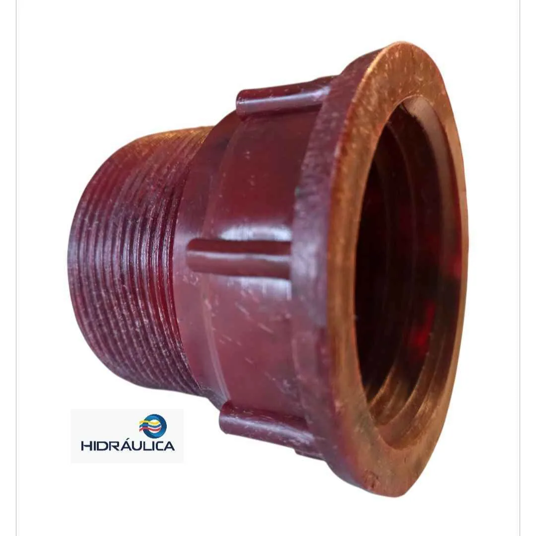 ADAPTADOR POLIPROPILENO HEMBRA/MACHO ROSCADO PARA TANQUE DE RESERVA IBC DE 2" X 2"