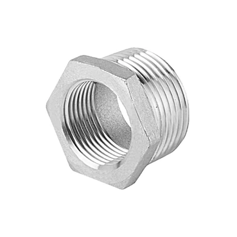 BUSHING ACERO INOX 11/2" X 1" ROSCA T-304