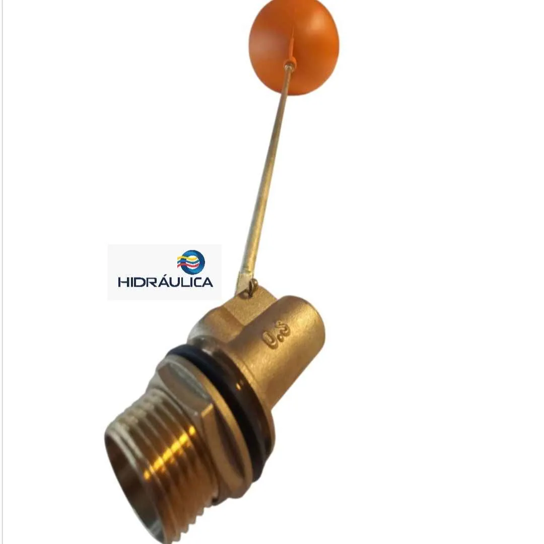 FLOTADOR P/TANQUE BRONCE PELOTA PLASTICO 1"