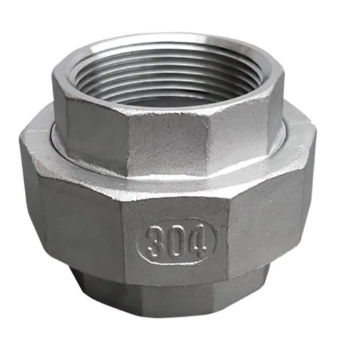 UNION UNIVERSAL ACERO INOX 3/4" 150# ROSCA T-304
