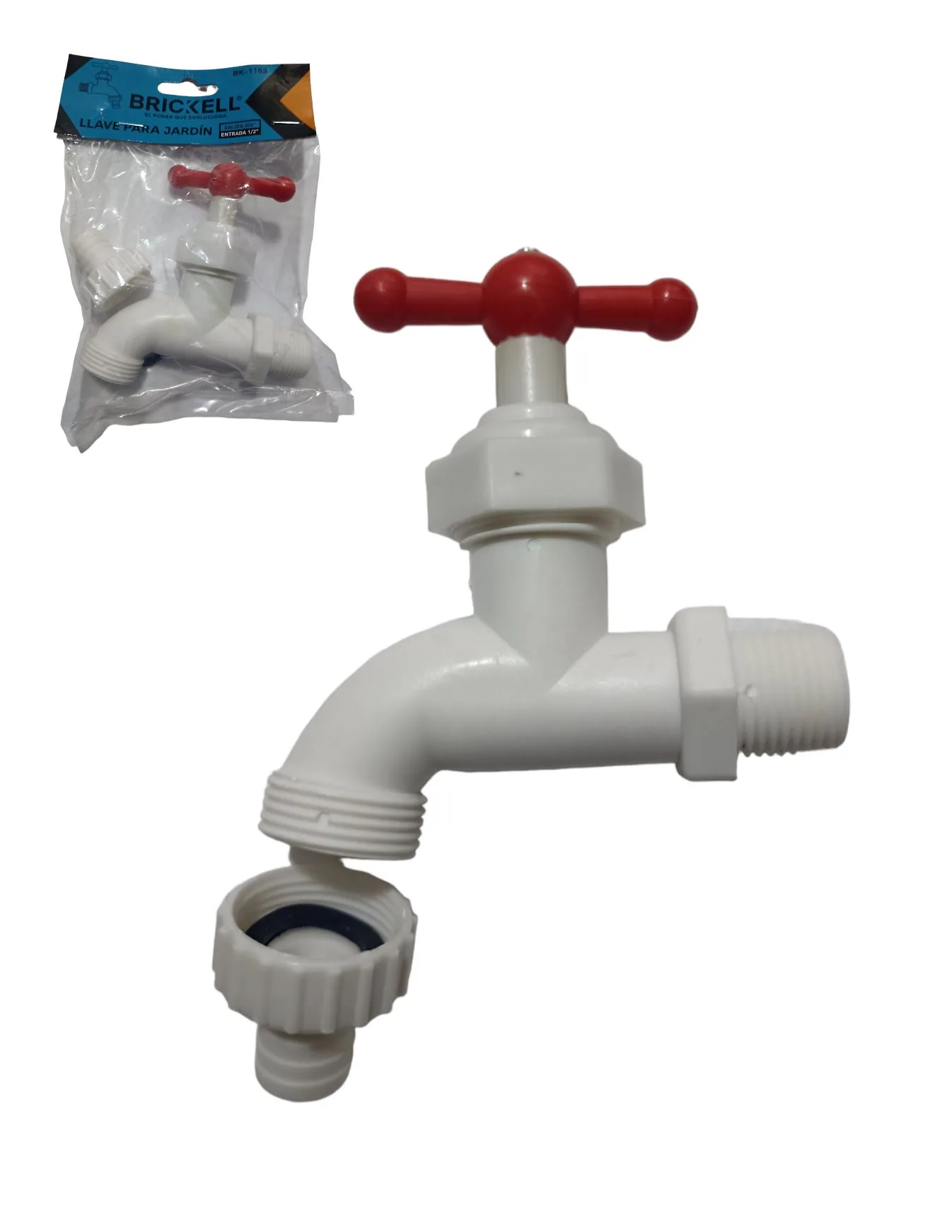 LLAVE MANGUERA PVC CON ACOPLE 1/2" *
