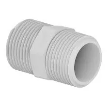 NEPLO PVC BLANCO CON TUERCA ROSCA 11/2"