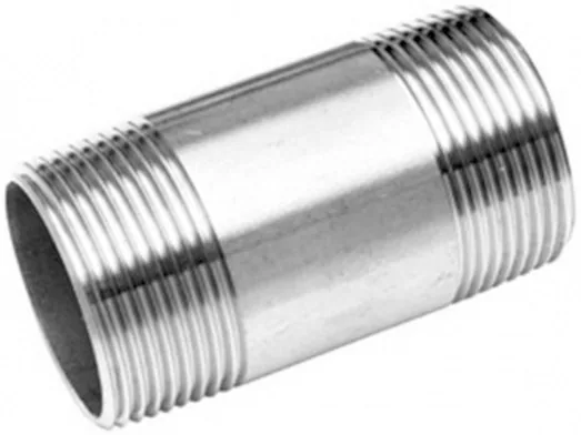 NEPLO ACERO 1/2" X 8" INOX 304 CED 40