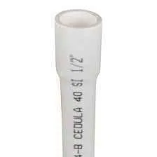 TUBO PEGABLE PVC cédula 40 11/4" 370PSI TUBYTEK (METROS)