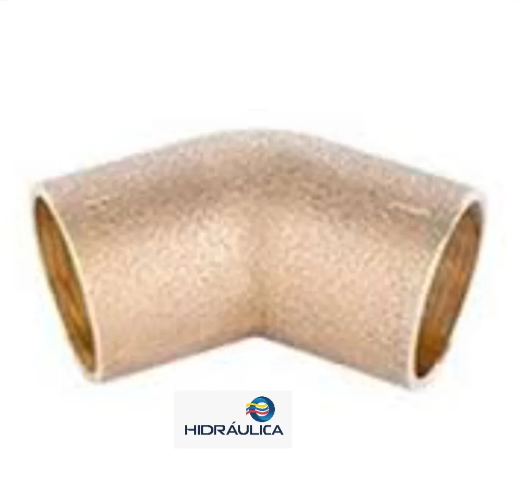 CODO COBRE SO-SO 1/2"X 45 *