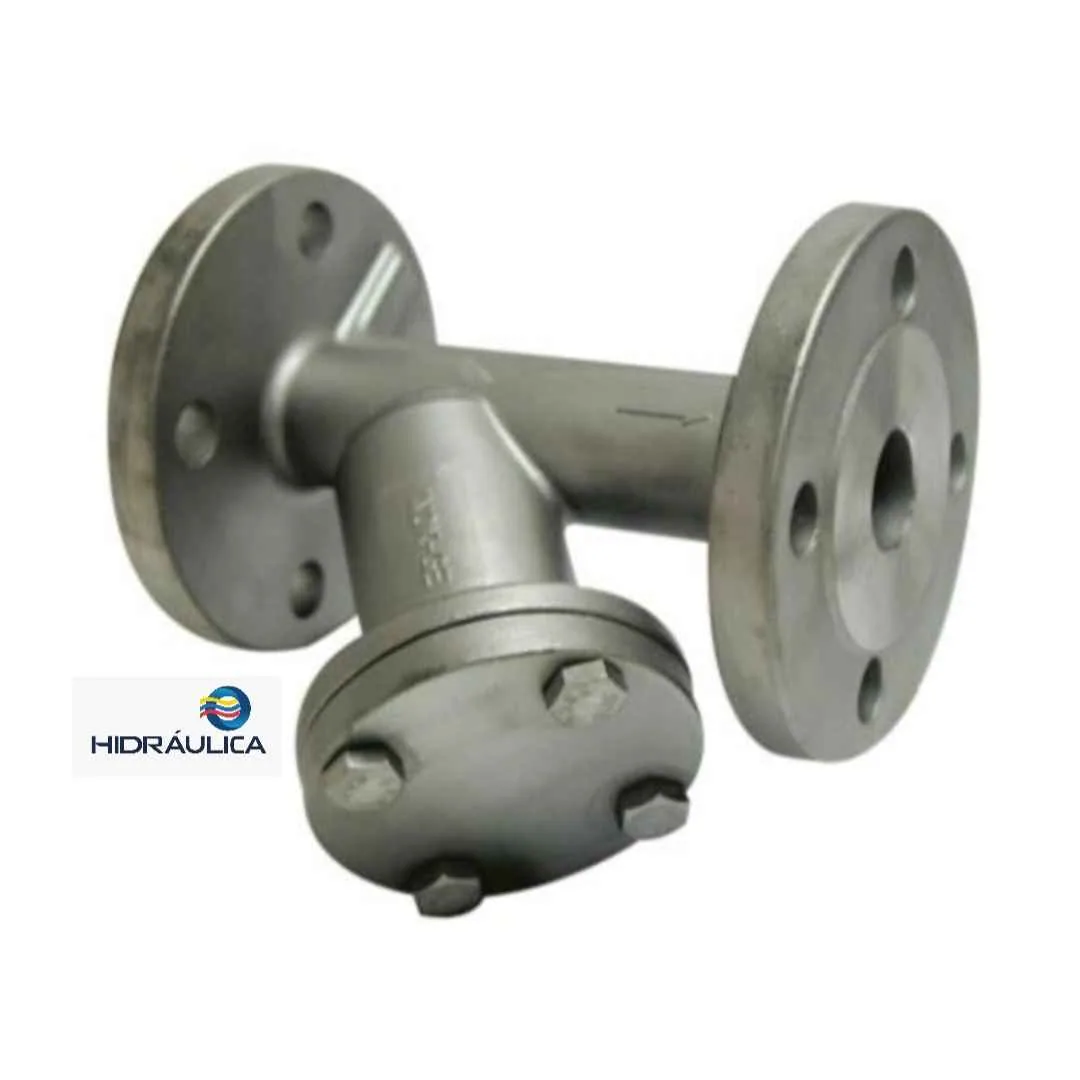 FILTRO EN YEE ACERO INOX BRIDA CL150 6" T-316 *