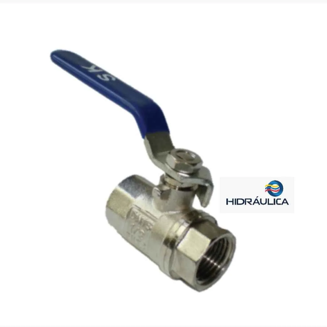 VALVULA ESFERICA 1" BRONCE/LATON PN20 SK