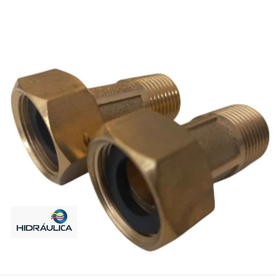 ACOPLE MEDIDOR DE AGUA BRONCE 1/2" *