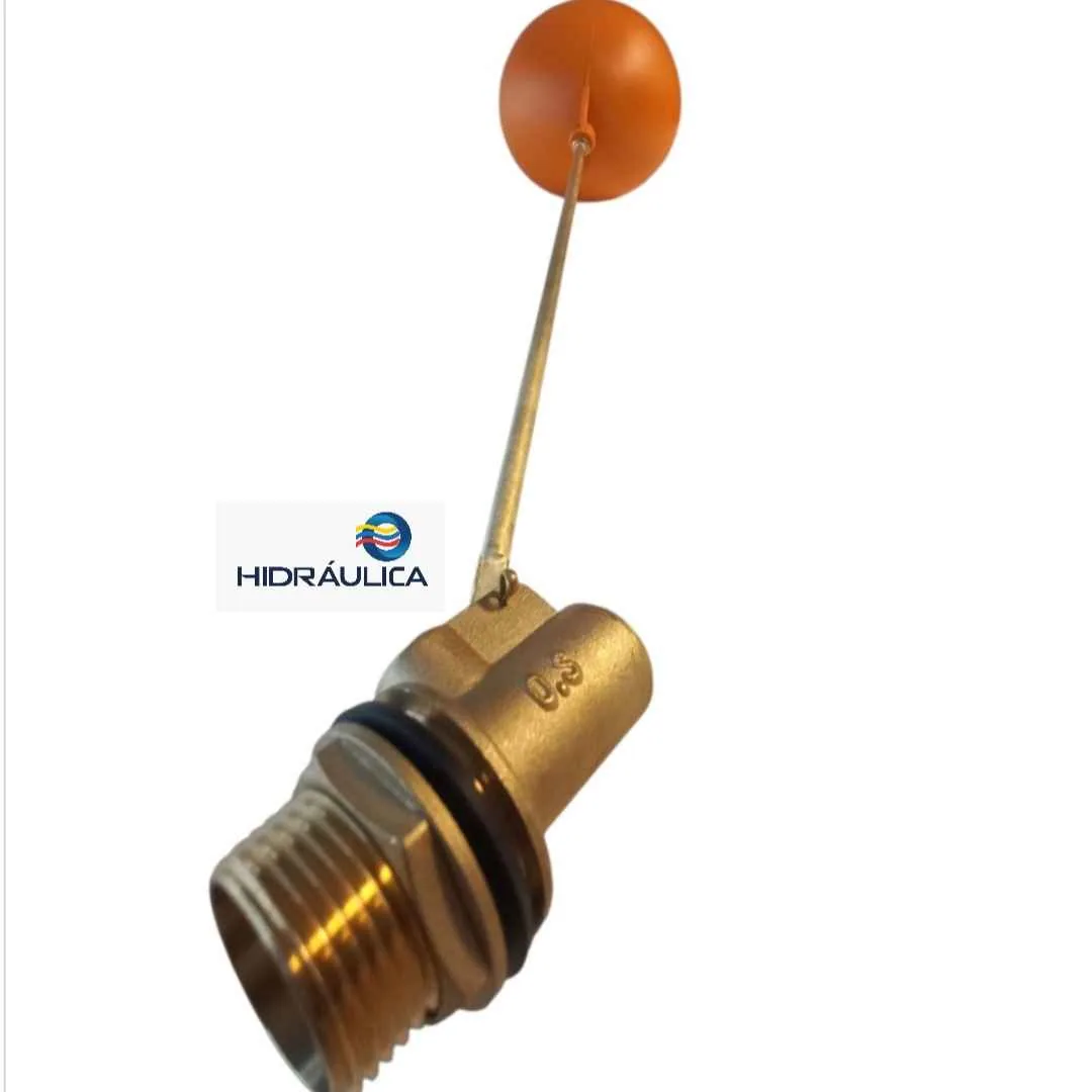 FLOTADOR P/TANQUE BRONCE PELOTA PLASTICO 3/4"