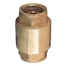 VALVULA CHECK BRONCE 175A VERT ROSCA 3" GNB + CANASTILLA