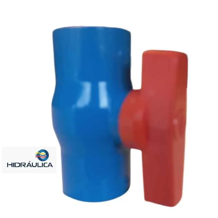 VALVUL ESFERICA COMPACTA PVC 1/2" ROSCA AZUL - DURIN