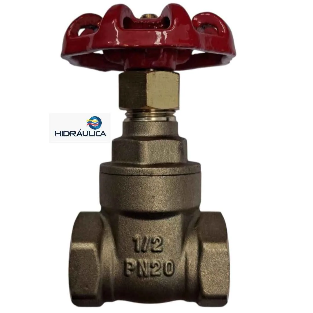 VALVULA COMPUERTA 3/4" PN20 BRONCE SIN PLOMO