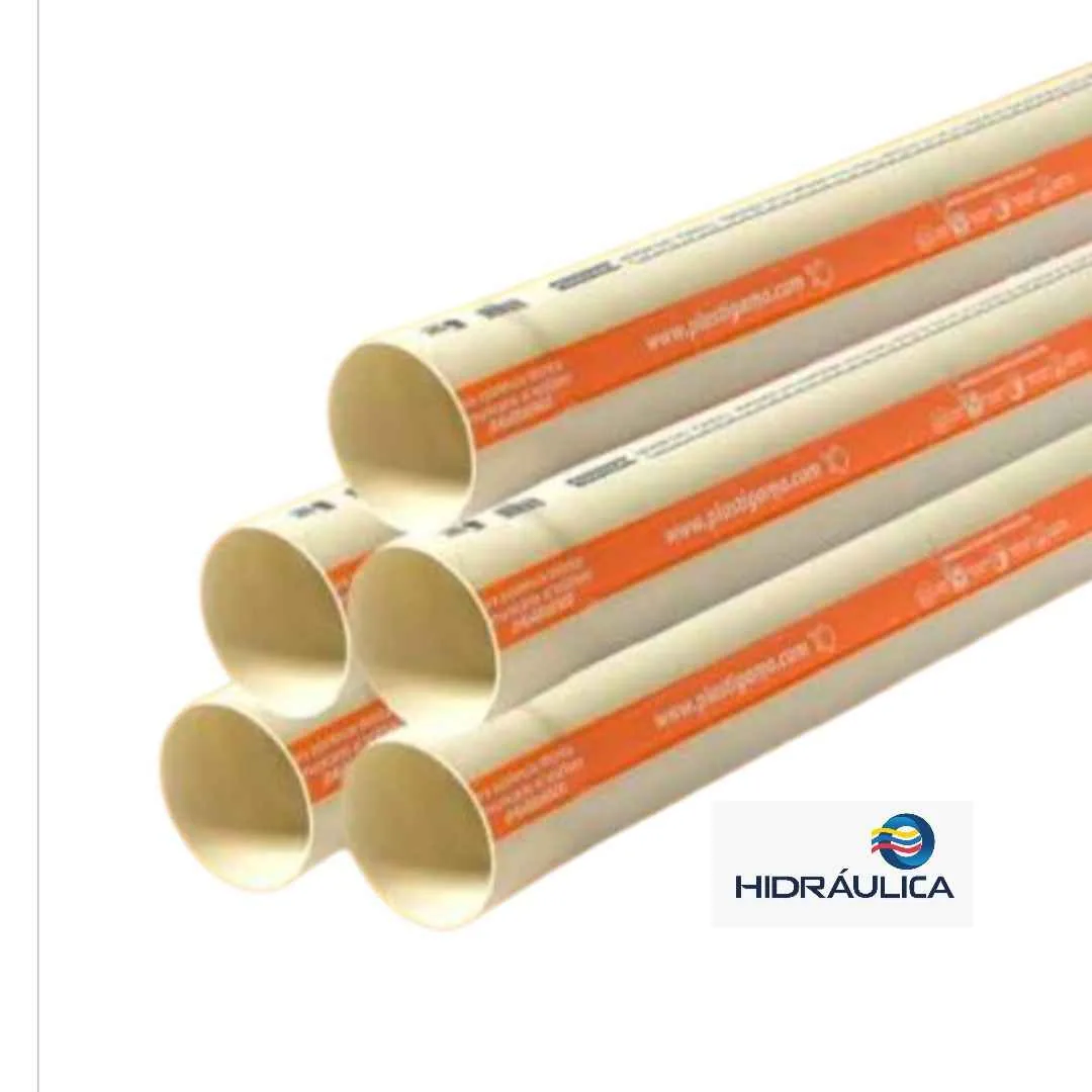 TUBO DESAGUE 160MM X 3 METROS PLASTIGAMA