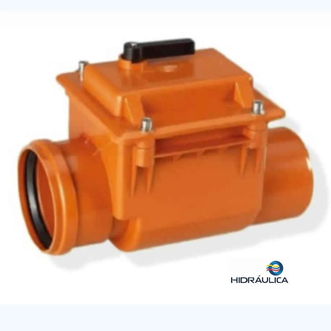 VALVULA CHECK ANTIRETORNO PARA DESAGUE 200MM IMP