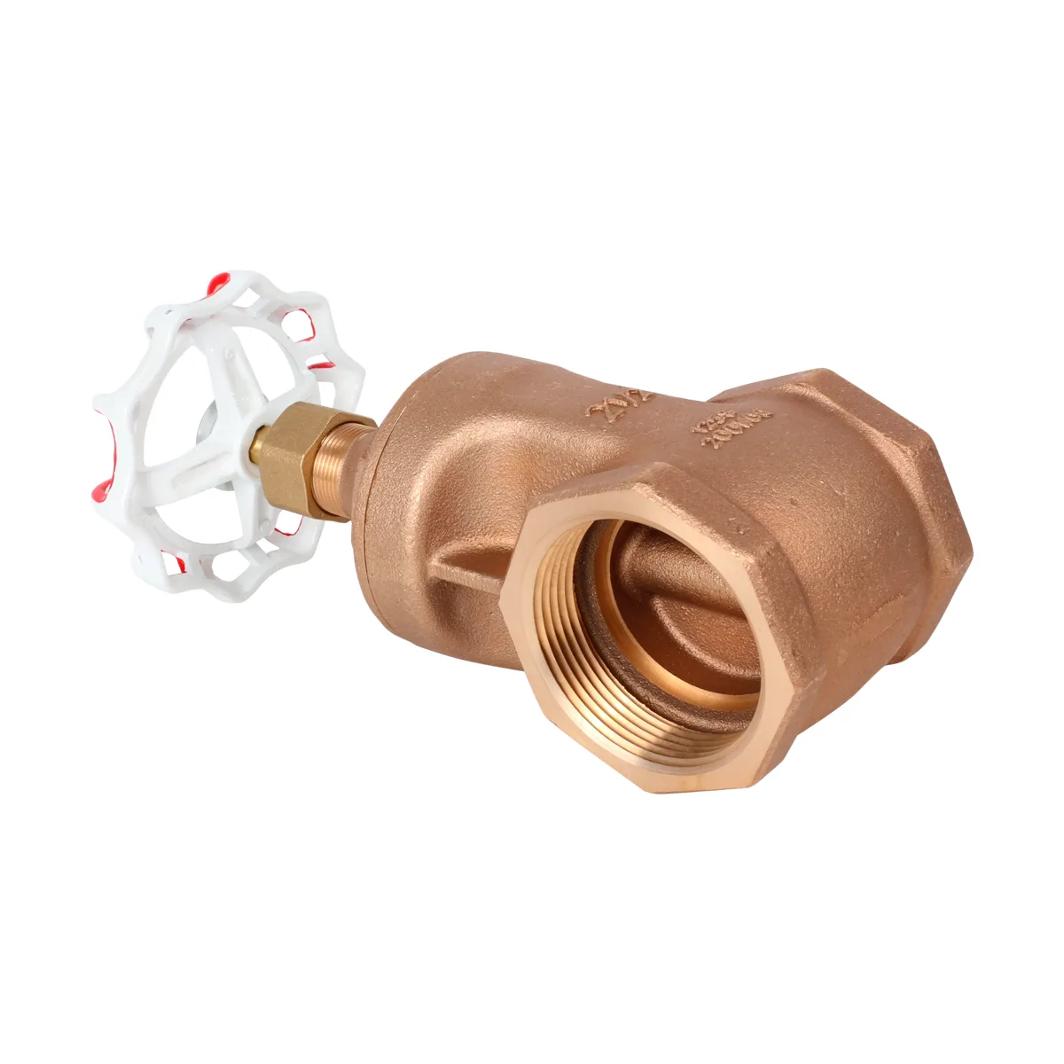 LLAVE DE PASO DL 1/2" BRONCE *