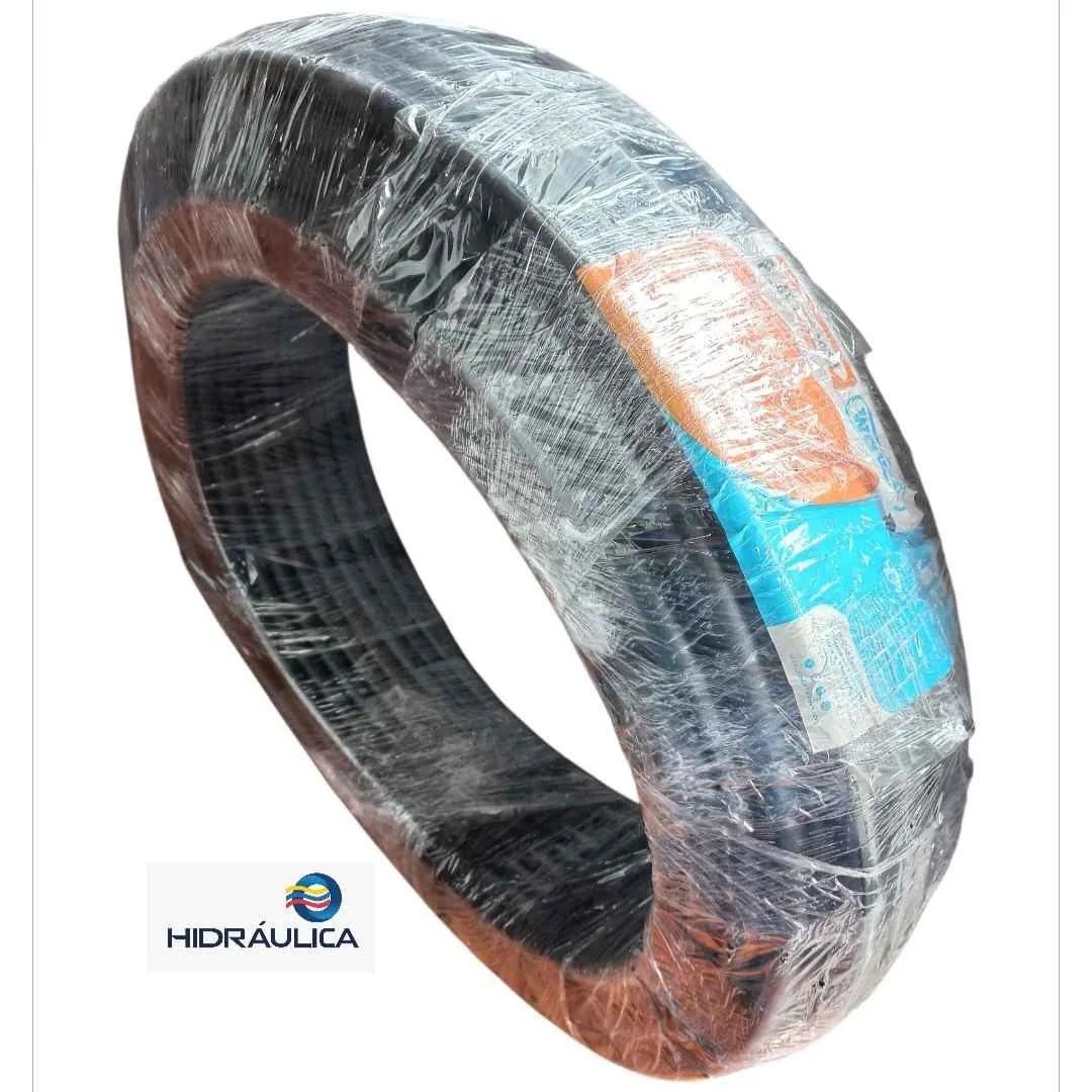 MANGUERA NEGRA FLEX PREMIUM  PE BD 1/2" 125PSI PLASTIGAMA