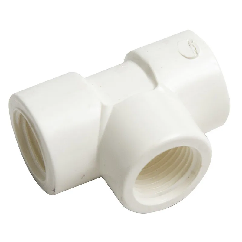 TEE PVC BLANCO ROSCABLE 11/4" *