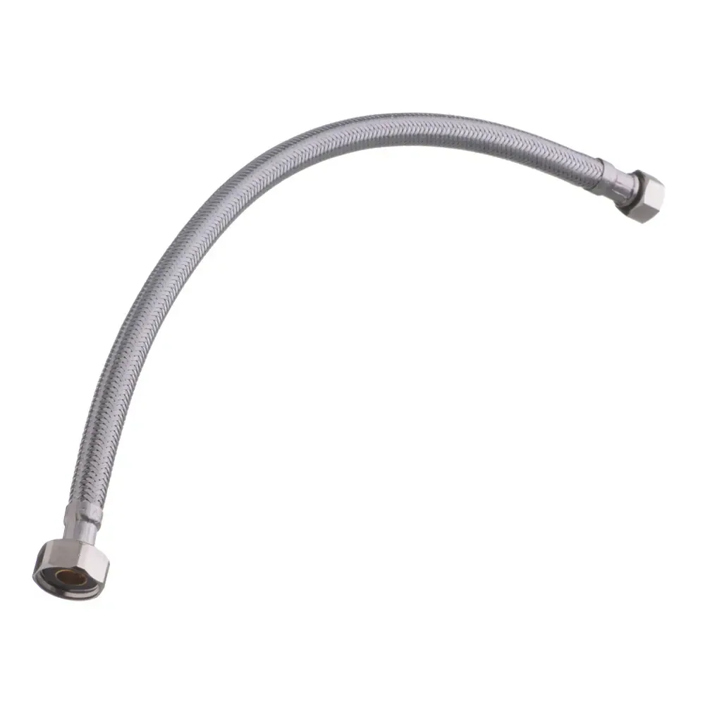 MANGUERA DE ABASTO LAVABO 16" X 1/2" FV