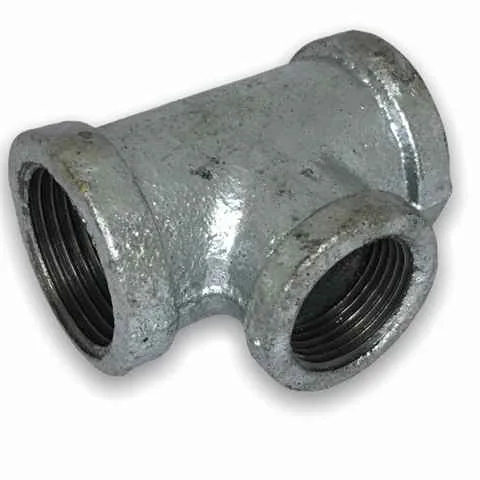 TEE GALVANIZADA 150 LBS UL/FM 4" TUPY REFORZADA.