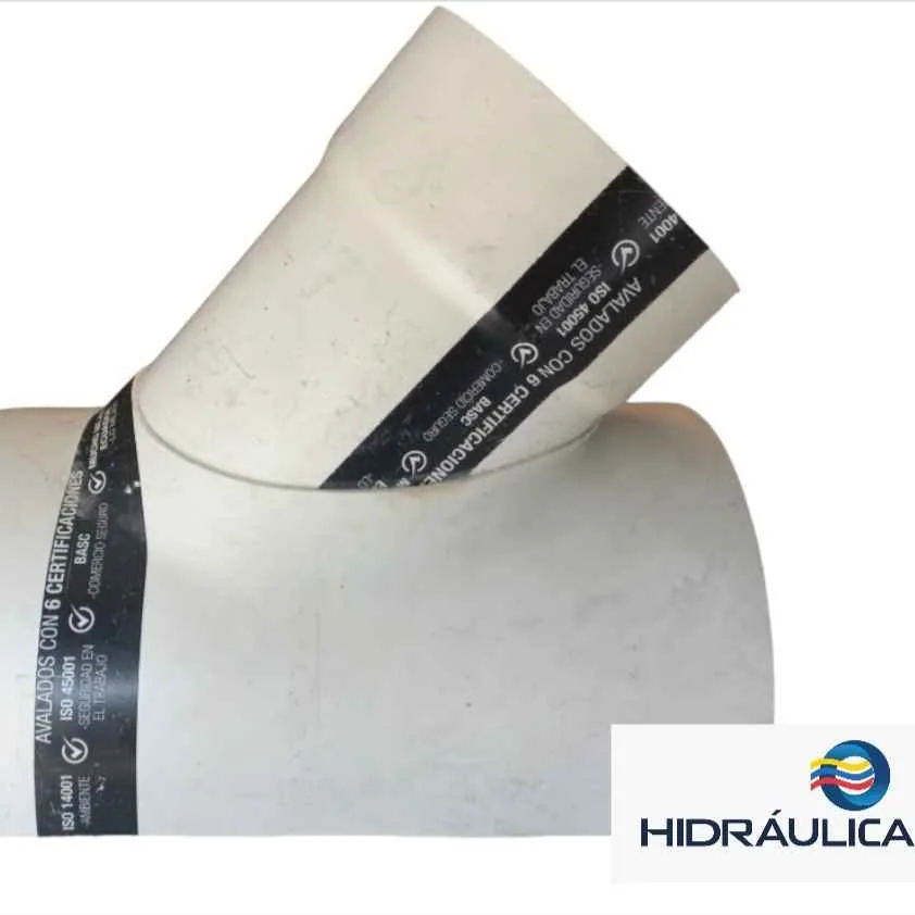 SILLA MONTURA YEE ALCANTARILLADO 840MM A 160MM