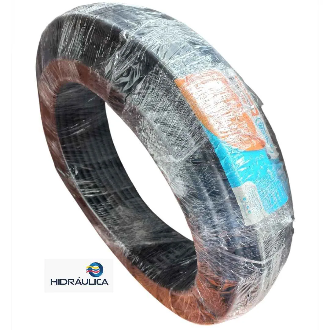 MANGUERA NEGRA FLEX PREMIUM  PE BD 1" 72PSI X 100M PLASTIGAMA 24KG