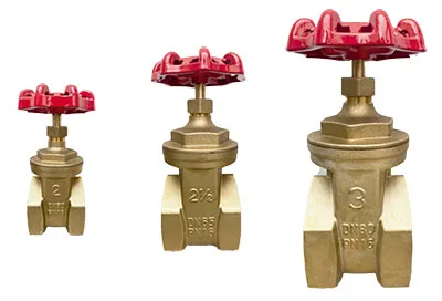 VALVULA COMPUERTA BR D LL 11/4" ROSCA PN16