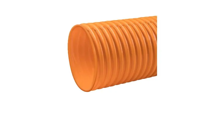 DUCTO ELECTRICO CORRUVAL NARANJA  PVC DE110MM - DI100MM 6 METROS *