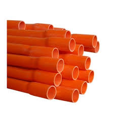 DUCTO PVC LISO 50MM X 6M NARANJA