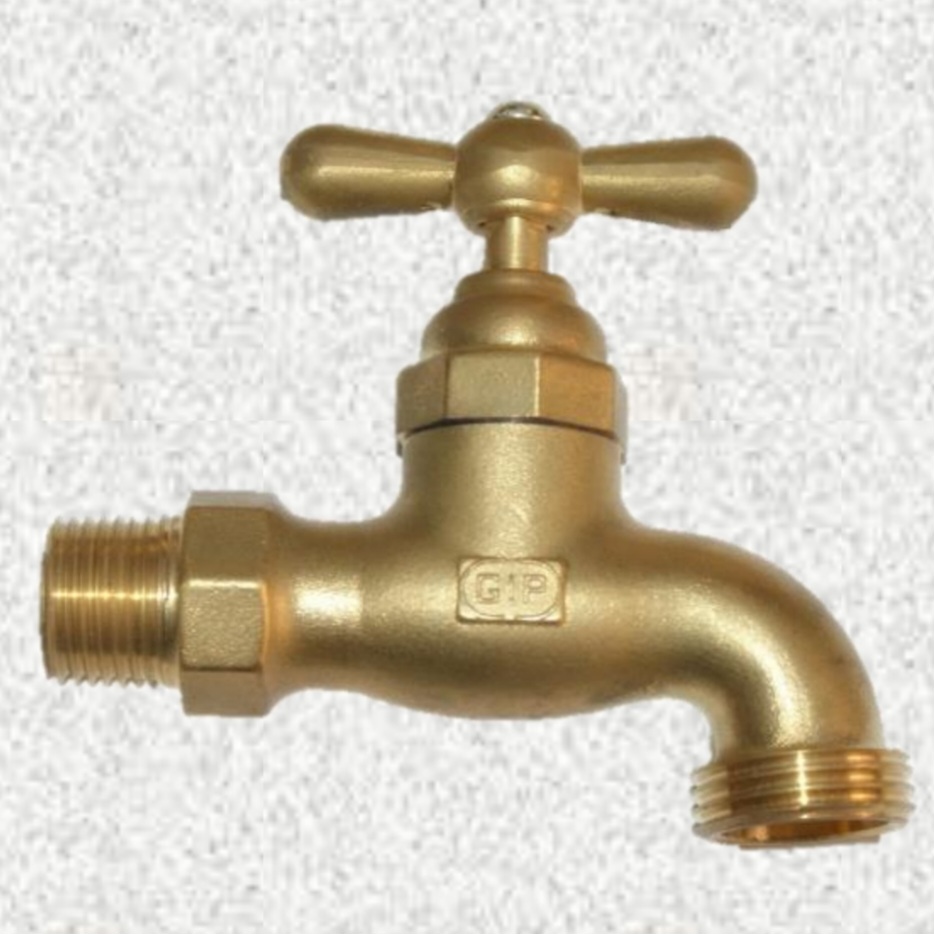 LLAVE JARDIN BRONCE 1/2" PESADA G *