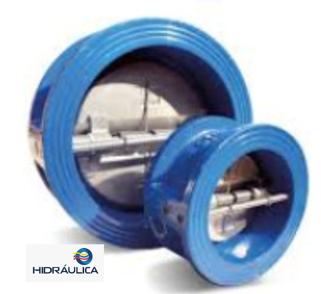 VALVULA CHECK T-WAFER DUOCHECK C/HN A/I 4"